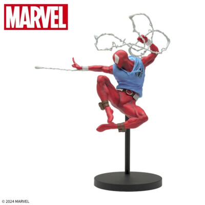 Japan Authentic Marvel ACT/CUT Premium Figure Spider-Man Scarlet