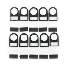 Customize Your Switches with 10pcs Push Button Switch Panel Label Frames (22mm)