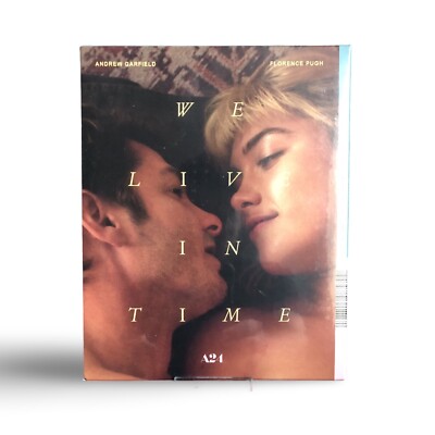 A24 WE LIVE IN TIME Blu-ray Digipack Brand New Sealed