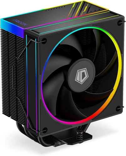 ID-COOLING FROZN A410 ARGB - 6" Height Black Air CPU Cooler with ARGB Lighting, 
