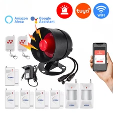 Smart Wireless Security Alarm System 433Mhz Home Burglar Motion Door Sensor Lot