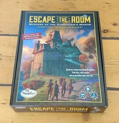 Escape The Room Mystery At The Stargazers Manor Board