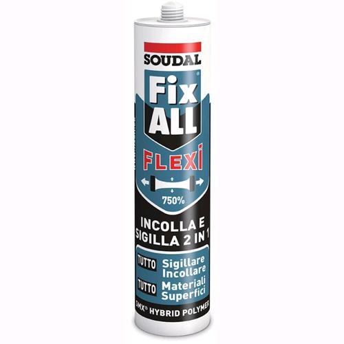Sigillante Adesivo Soudal "Fix All Flexi" 290Ml Bianco