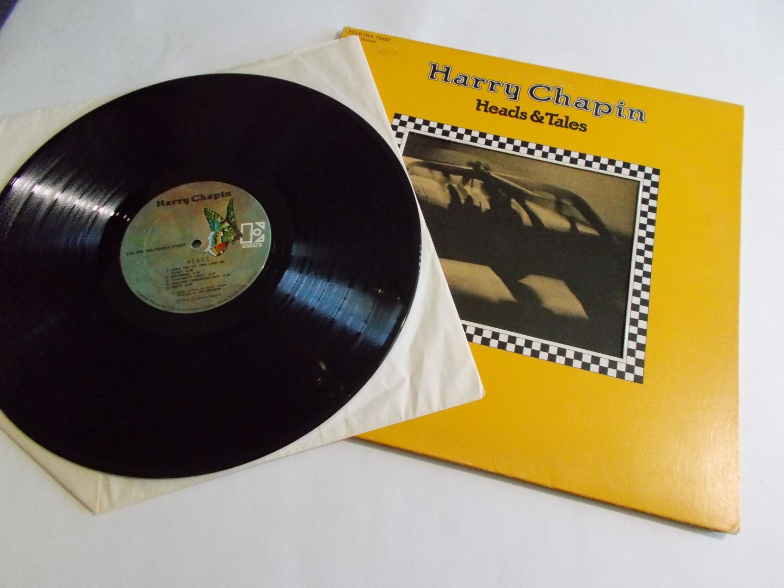 Harry Chapin Heads & Tales LP 1972 Elektra Gatefold Vinyl Record eBay