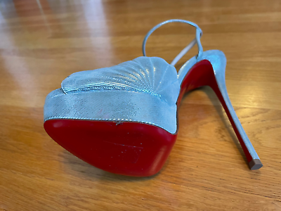 CHRISTIAN LOUBOUTIN Green/Metallic Botticella Alta 150 CHRISTIAN LOUBOUTIN Green/Metallic Botticella Alta 150