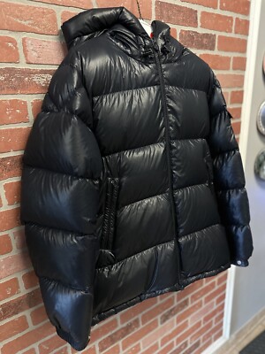 モンクレール MAYAブラック サイズS MONCLER（モンクレール） フード付き ダウンジャケット MAYA マヤ