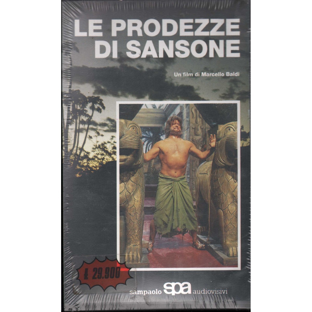 Le Prodezze Di Samsone VHS Marcello Baldi Univideo - BC03 Sealed