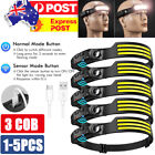 <!--F#f_0-->Waterproof COB LED Motion Sensor Head Torch Headlight USB Rechargeable Headlamp<!--F/-->