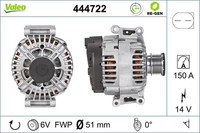 Valeo 444722 Generator FüR MERCEDES-BENZ