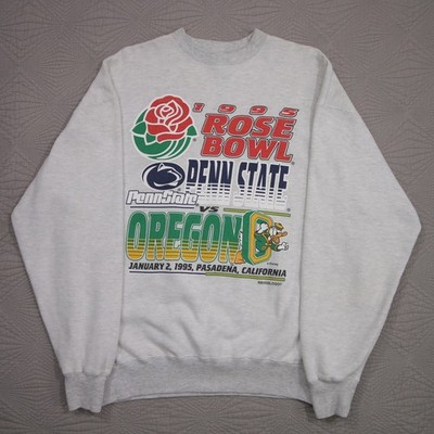 Vintage Oregon Ducks Penn State Gray Crewneck Sweatshirt Adult Large 1995