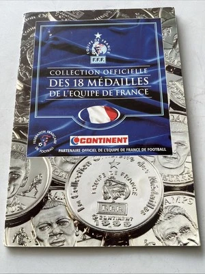 Collection Vintage 18 MEDAILLES PIÈCES CONTINENT FOOTBALL 1999 - Photo 1/4
