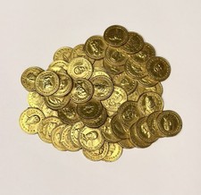 Vintage 1940s 1950s Cadillac Dealership Pile Of Gold Coins Paperweight Vintage 1940s 1950s Cadillac Dealership Pile Of Gold Coins Paperweight