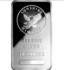 Sunshine Mint 10-oz Silver Bar .999 Fine Mint Mark SI Sealed