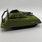 Vintage 1985 Hasbro GI Joe Armadillo Mini Tank Green Military Vehicle Toy