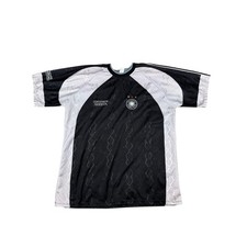 Vintage Deutschland German Soccer Jersey Black Football Shirt Mens Size XL