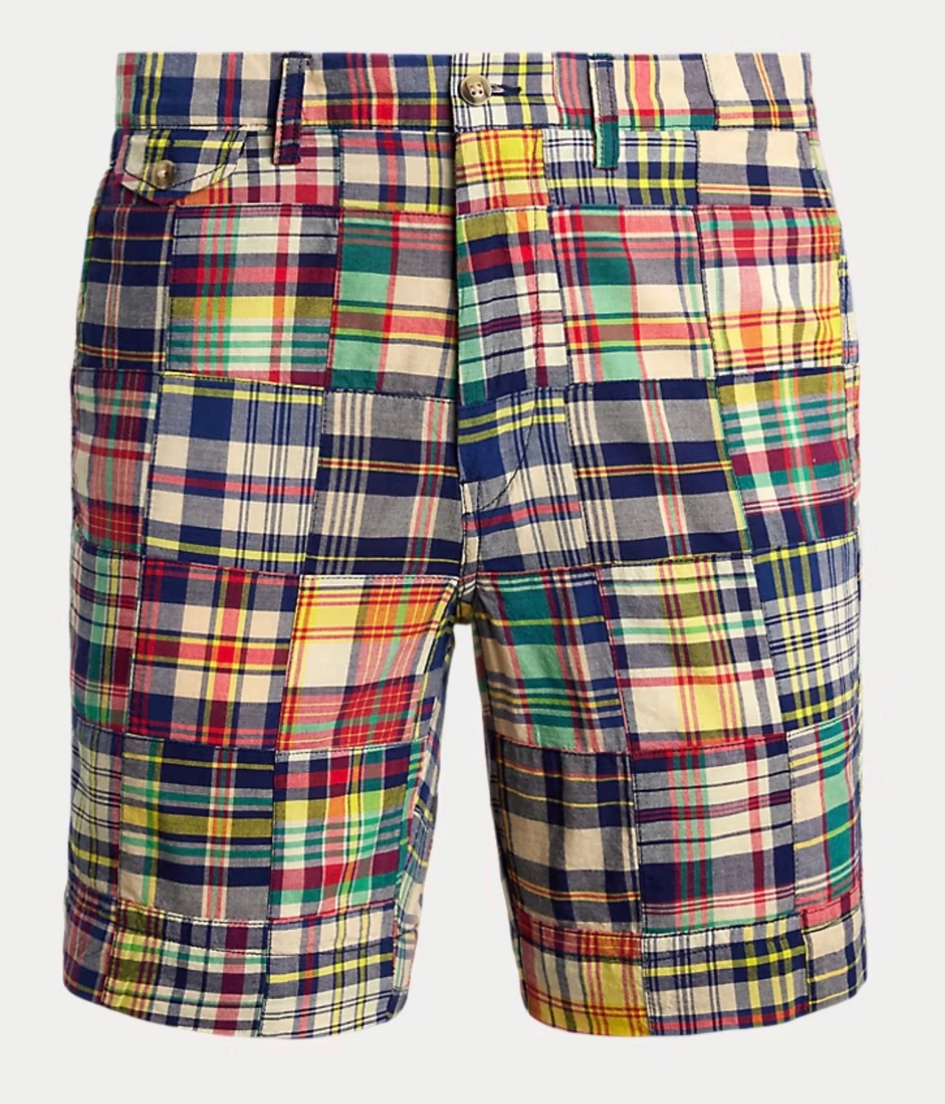 NWT Polo Ralph Lauren PATCHWORK MADRAS PLAID 8” Straight Fit Shorts
Opens in a new window or tab