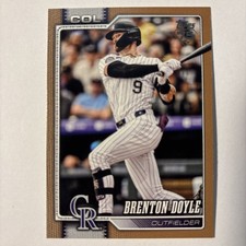2026 Topps Series 1 BRENTON DOYLE Colorado Rockies GOLD PARALLEL #'d /2026