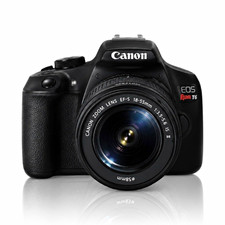 Canon EOS Rebel T6 18MP Digital SLR Camera w/ EF-S 18-55mm Lens, Black