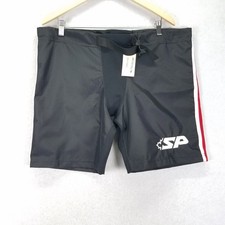 SP Apparel Hockey Pant Shell Large Black Red White Stripes Adult Player