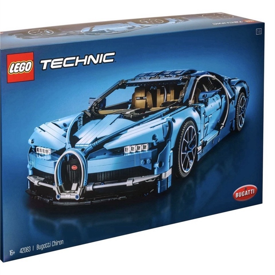 LEGO Technic 42083 Bugatti Chiron Voiture 16+ Vintage Boîte