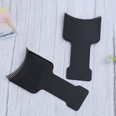 2 Pcs Highlight-Board Haarfärbekamm Für Salonhaarfärbung Friseurbürste