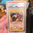 Pokémon 2000 Team Rocket Dark Charizard 1st Edition Holo Rare PSA 7 4/82