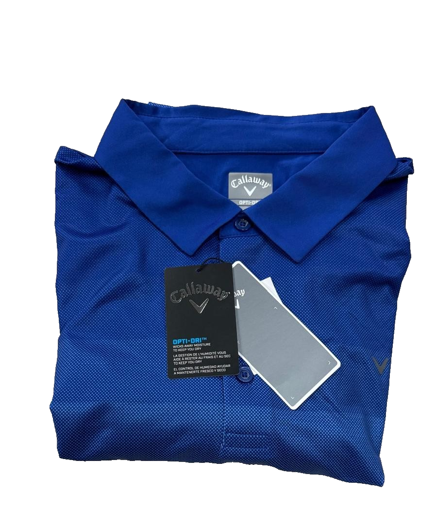 CALLAWAY Polo Golf   Men Performance   Light Blue XL Callaway