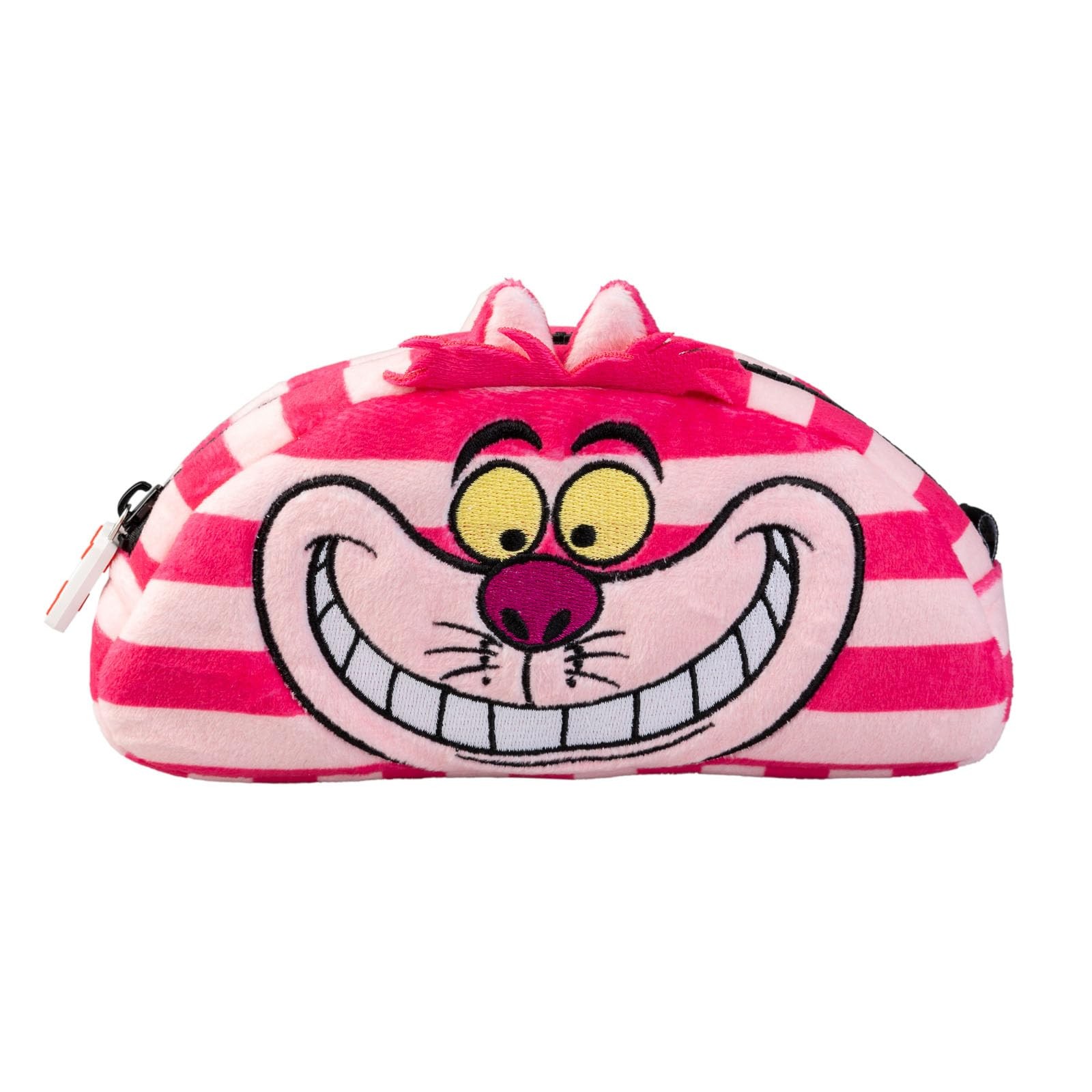 Trousse Alice au Pays des Merveilles en peluche bleue pour stylos