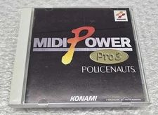 MIDI POWER PRO.3 Policenauts Model Number KICA7729 KONAMI