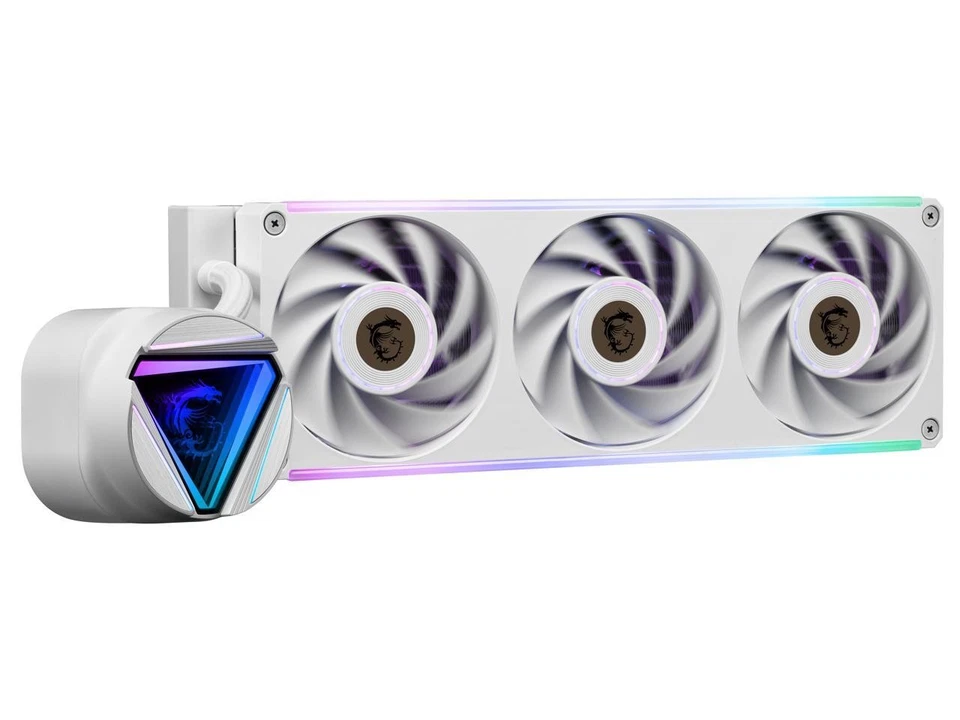 MAG CORELIQUID C360 V2 WHITE,USA,CA, 3x R series ARGB Fan (All-in-one), ARGB - Image 3 of 4