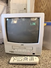 JVC 4-Head VCR Combo CRT television