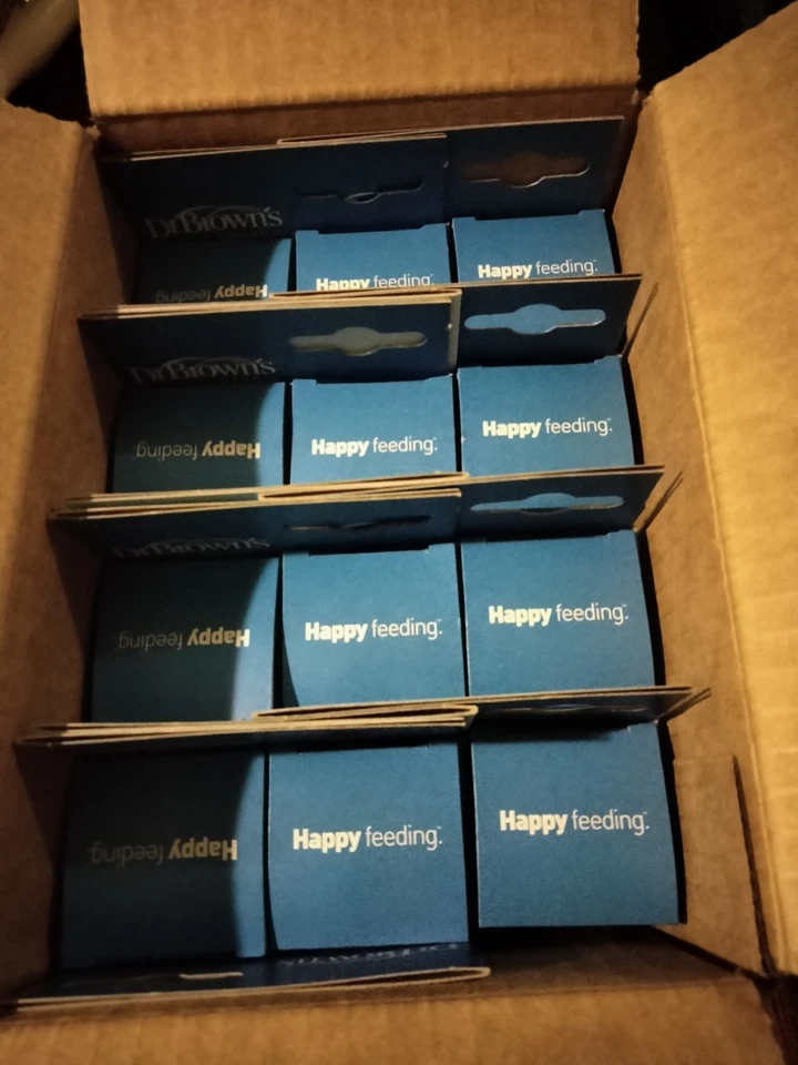 Dr. Brown's Natural Flow Anti-Colic Nipple Level 2 Medium 3m+ 12 Boxes Of 6 (72) - Image 4 of 4