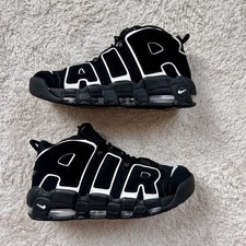 Nike Air More Uptempo UK 10 Mens Black / White 2023