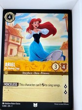 Ariel - Determined Mermaid Disney Lorcana URSULA'S RETURN REG Common