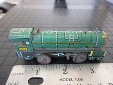 Vintage Tin Toy Miniature Wind Up Lithograph Locomotive Train Engine