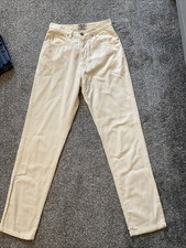ARMANI CREAM CORD JEANS W25 L 30  …………… VERY GOOD CONDITION