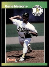 1989 Donruss Gene Nelson Oakland Athletics #540