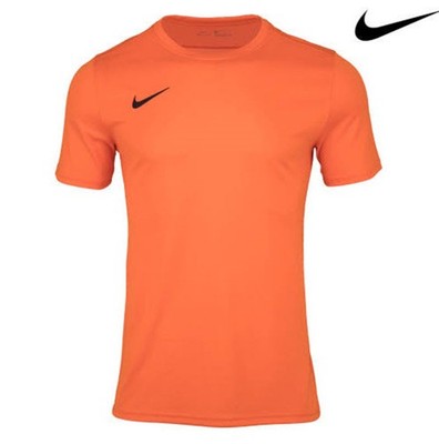 Nike Men DRI-FIT PARK VII S/S Tee Shirts Running Orange Shirt Jersey BV6708-819