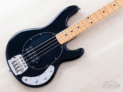 1983 Music Man StingRay 4 H Vintage Bass Black w/ Case | eBay