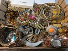 2 Lb Costume Jewelry Vintage Modern Craft Junk Lot ALL WEARABLE Untested Lot 5
