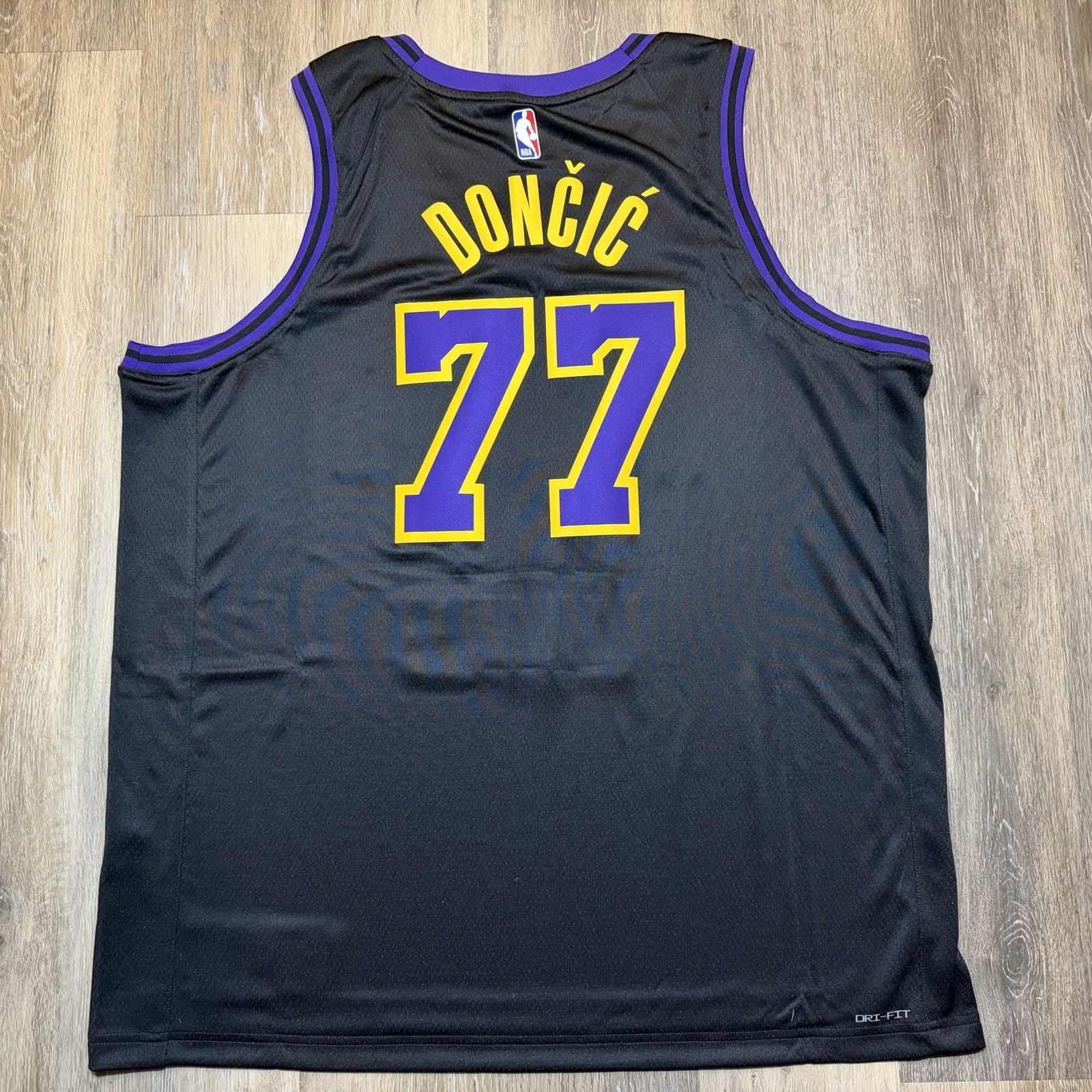 Nike Luka Doncic City Edition Swingman Jersey 2025/26 Los Angeles Lakers Black