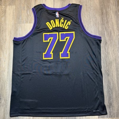 Nike Luka Doncic City Edition Swingman Jersey Los Angeles Lakers