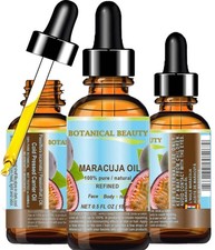 Botanical Beauty MARACUJA OIL 100 Pure Natural Cold Pressed Undiluted for Face,
