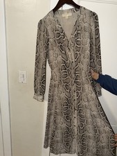 Michael Kors Maxi Dress Snak Printed