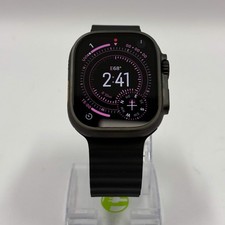 Unlocked Apple Watch Ultra 3 49MM Black Titanium Black Ocean Band MF0J4LW/A