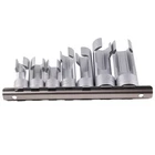 7pc Fuel Line Socket Set for Diesel Injection ABS Brake Line 10-19mm Chrome Tool