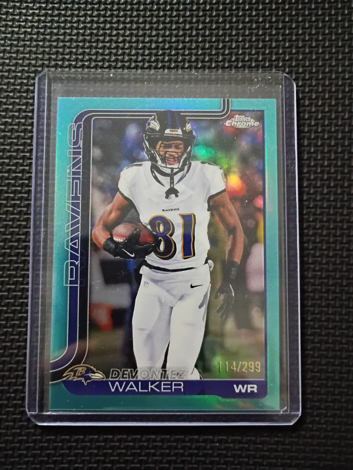 2025 Topps Chrome - Devontez Walker #26 Teal Refractor /299