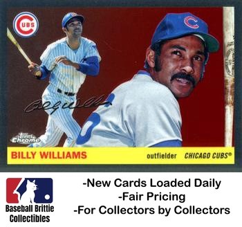 2025 Topps Chrome Platinum Billy Williams [Gold Wave] #307 card