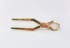 Vintage Moët & Chandon Champagne Bottle Opener / Gold Tone Champagne Tool