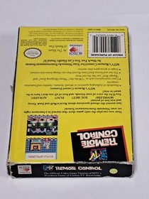 MTV Remote Control NES Game Cartridge, manual, Original Box